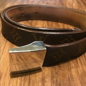 Louis Vuitton Signature Logo Belt